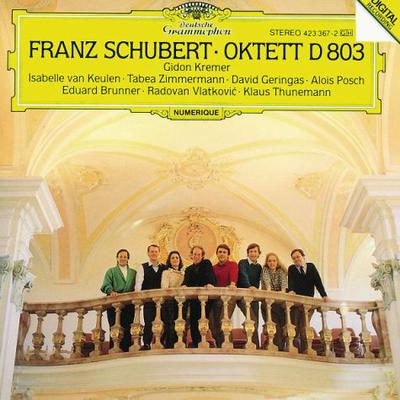 CD FRANZ SCHUBERT, GIDON KREMER, ISABE - Octuor en fa majeur D 803 4233672 Deutsche Grammo 1987 Allemagne Classique Occasion