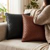 Detachable Ice Mat Pillow Covers Solid Color Lumbar Cushion Cover Decorative Pillowcase  Home Decor