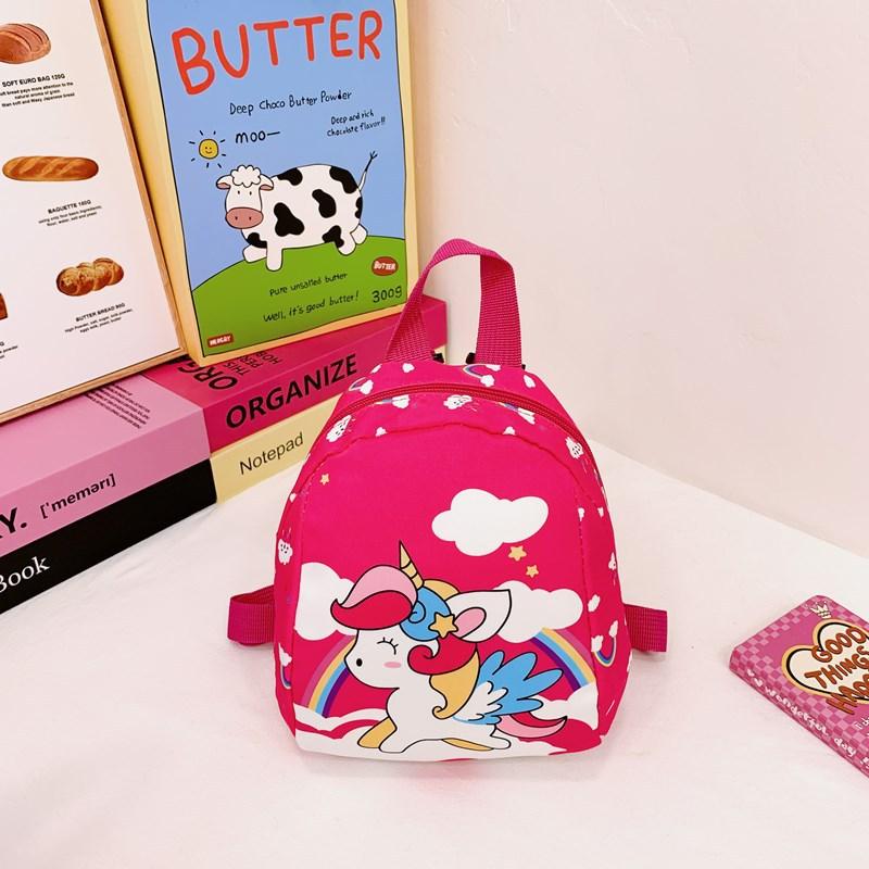 Tide Print Girl Small Backpack Children'S Small Schoolbag Cartoon Cute Princess Baby Travel Bag
