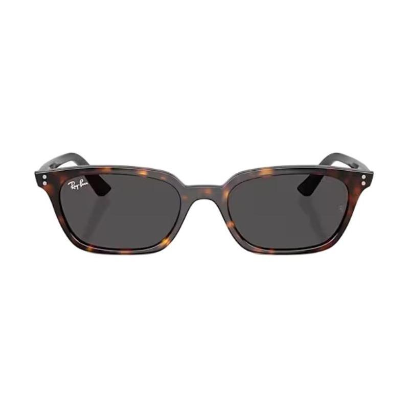 RAYBAN Logo Square Sunglasses Unisex Couple Style 135987 53-19 RB4456