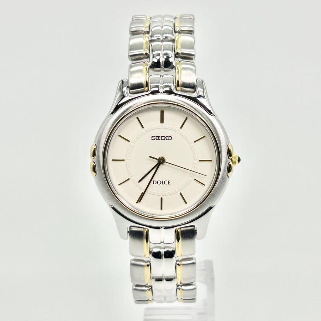 [USED] SEIKO DOLCE 8J41-6140 Quartz Wristwatch