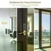 2PCS Acrylic Push Pull Door Signs Shops Self-Adhesive Pull Door