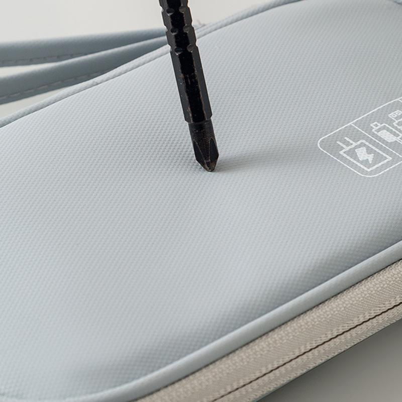 Borsa Organizer per Gadget da Viaggio Borsa per Cavi Digitali Custodia/Pochette Portatile per Accessori Elettronici per Cavo USB, Telefono, Hard Disk, Chiavetta USB