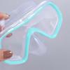 With Nose Cover Kids Swim Goggles PC Glass Snorkel Swimming Goggles Pool Swim Eyewear  3-8Year Olds