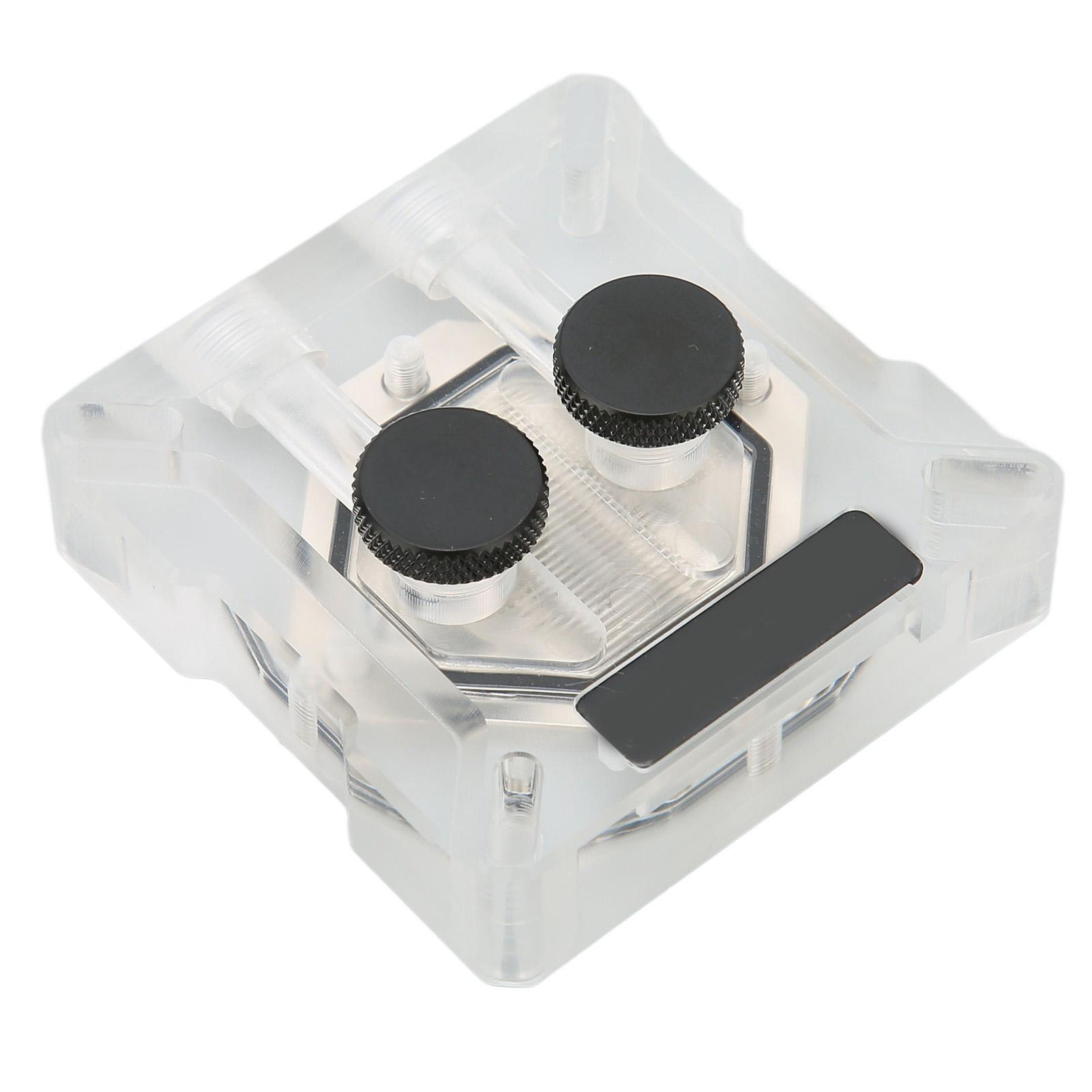 

Жидкостное охлаждение графического процессора Компьютерная видеокарта Охлаждающее ядро Головка водяного охлаждения Поддержка 53‑62 мм