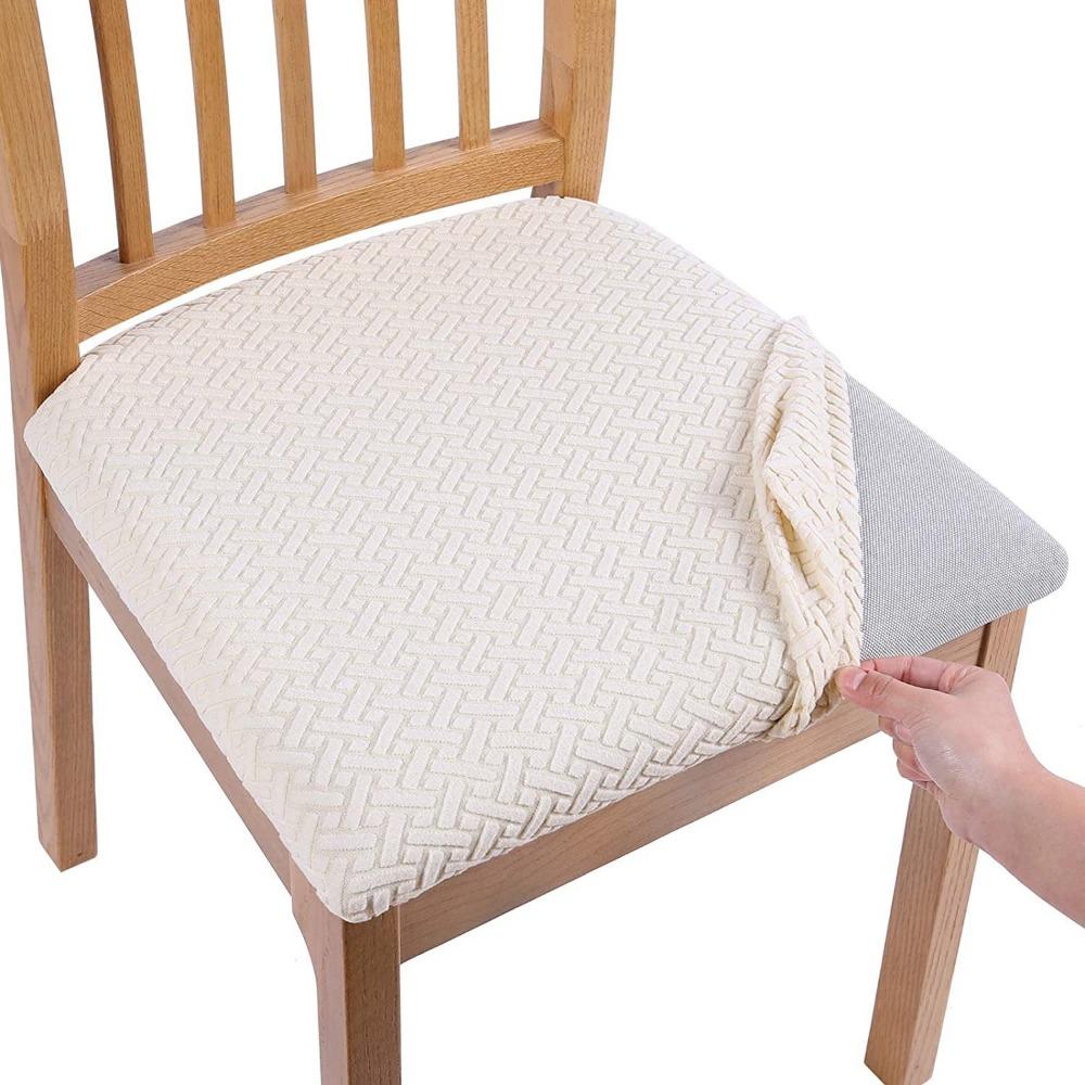 Universal Chair Cover Stretchable Thickened Seat Cushion Cover for Home Dining Room All Seasons