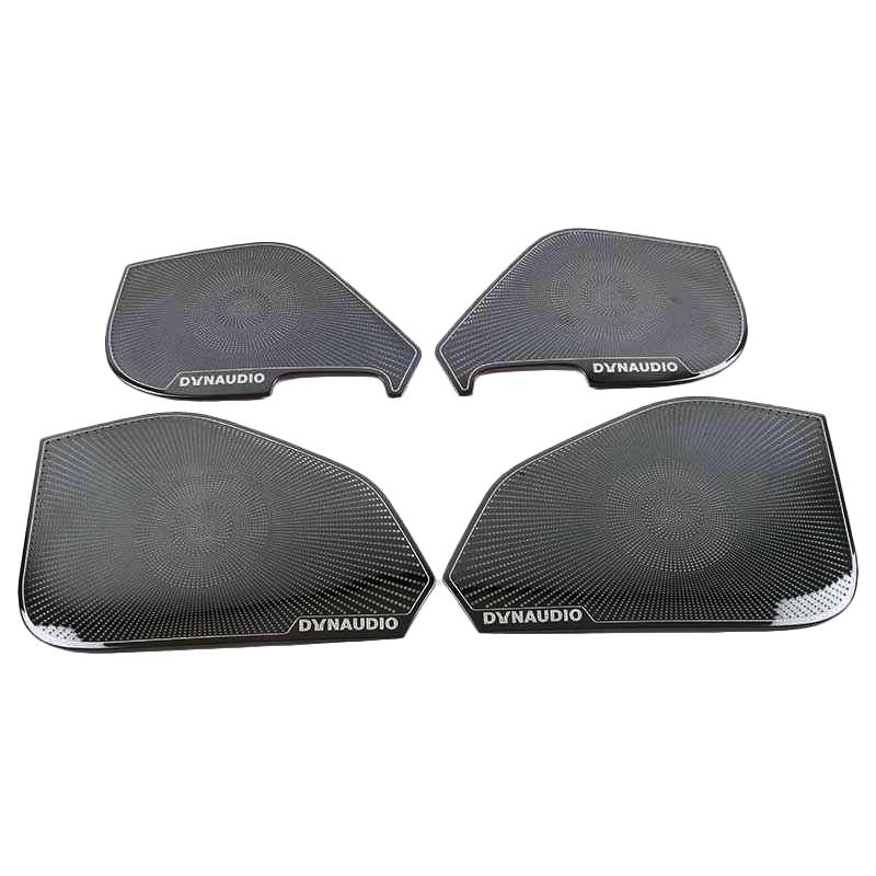 

For VW Volkswagen Golf 7 MK7 2014-2018 2019 2020 Interior Front Stereo Speaker Cover Trim Car Styling чёрный