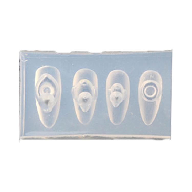 

Silicone Nail Art Molds Cartoon Cute Animal Duck Pattern 3d Nail Carving Mold 1