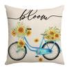 New Sunflower Pillow Home Decoration Pillow Simple Sofa Living Room Spring Pillow