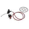 Zestaw hydraulicznych hamulców tarczowych do roweru Zamiennik dla Baja Doodle Bug Dirt Bug DB30 Baja z tarczą hamulcową 180 mm, cylinderkiem głównym, zaciskiem