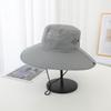 Color Solid Breathable Fisherman Hat Casual Headwear Stylish Sunshade Cap Gift