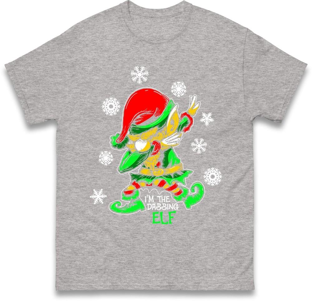 Dabbing Elf Christmas T Shirt Im The Dabbing Elf Xmas Festive Gift Tee Top