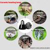 1Pc Reptile Pet Box No Light Far Infrared Ceramic Heating Lamp E27 Small Mini Heat Lamp 25W 50W 75W Mini Pet Heating Lamp