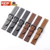 18/19/21/24mm 20/22mm Perforated Breathable Watch Strap for Seiko Bracelet for Rolex Band Smartwatch Leather Men Women Wristband