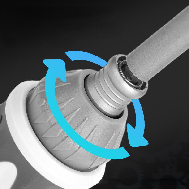 Verstellbares Ratschenschraubendreher-Set mit einziehbarem Kopf, multifunktionales Haushaltswerkzeug-Set für Heimwerker-Reparaturen.