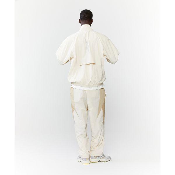 Reebok X Vector Stand Collar Loose Casual Long Sleeve Windbreaker Unisex Outerwear Beige REJU4EJ30I1