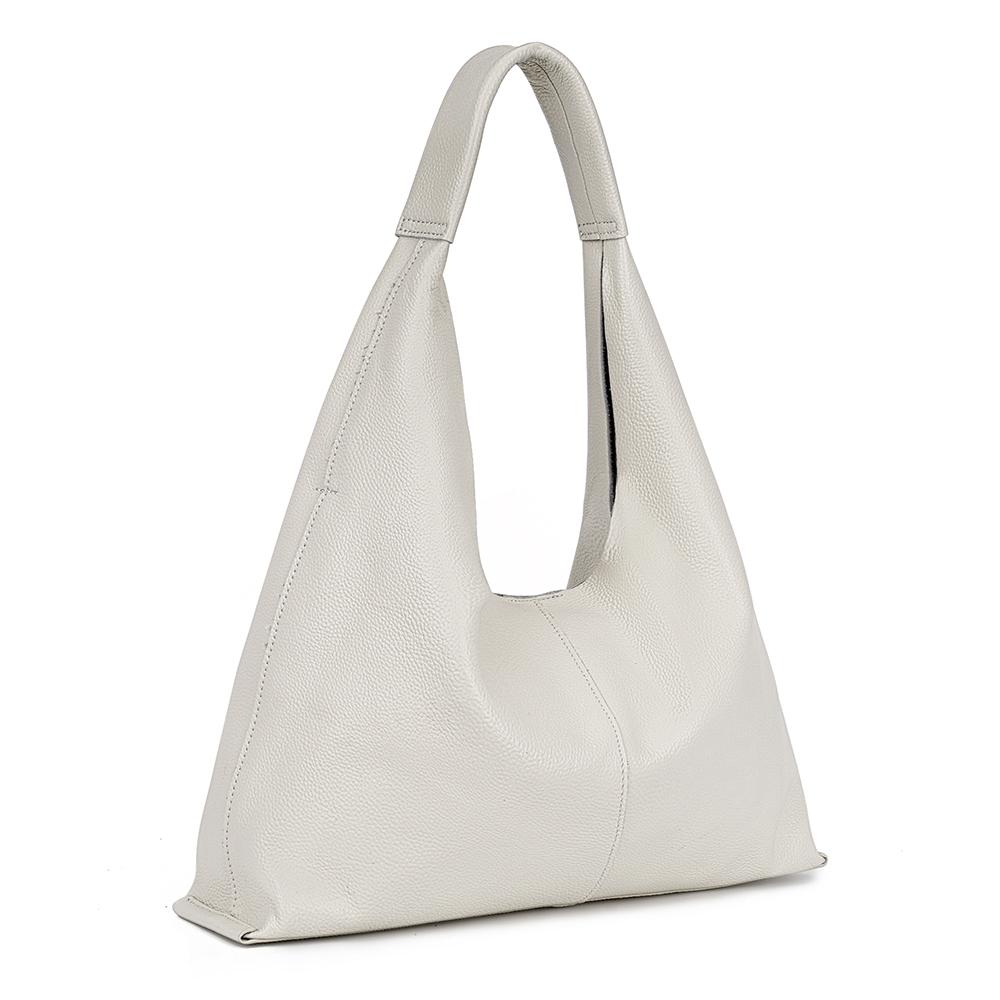 Soft Genuine Leather Women's Slouchy Tote Bag Large Capacity Zency