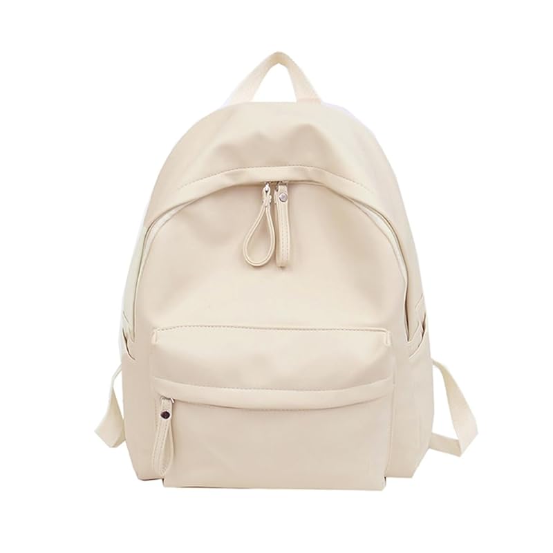 

[miniministore] PU leather rucksack ladies Fashionable backpack large capacity commuting to school shoulder bag Adult cute daypack Teens, 20s, 30s