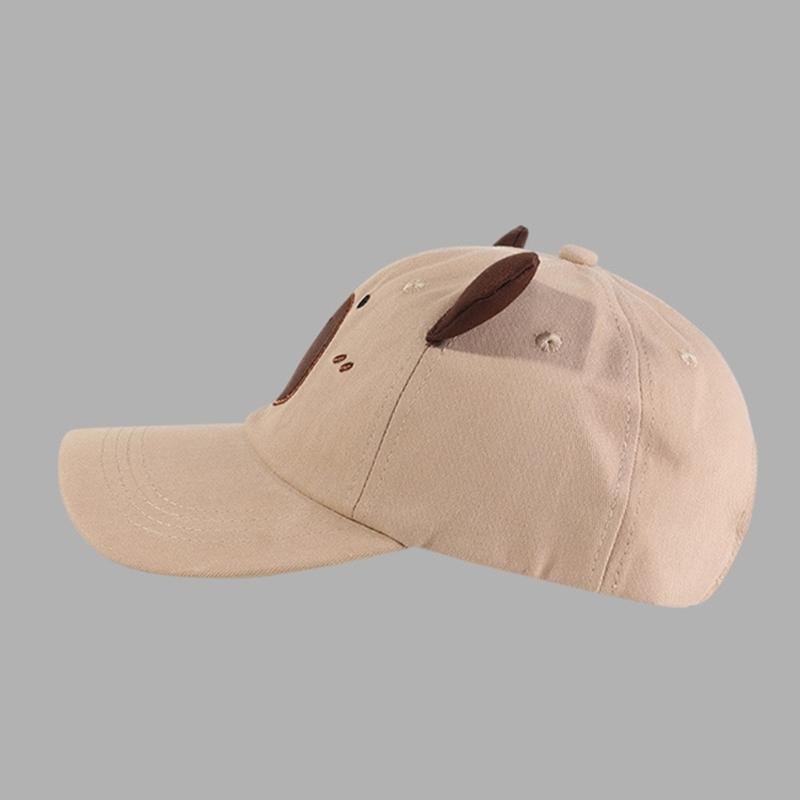 Capybara Ear Baseball Hat for Women Men Lovely Cartoon Ear Hat Streetwear Hat Hiphop Hat Unisex Headwear