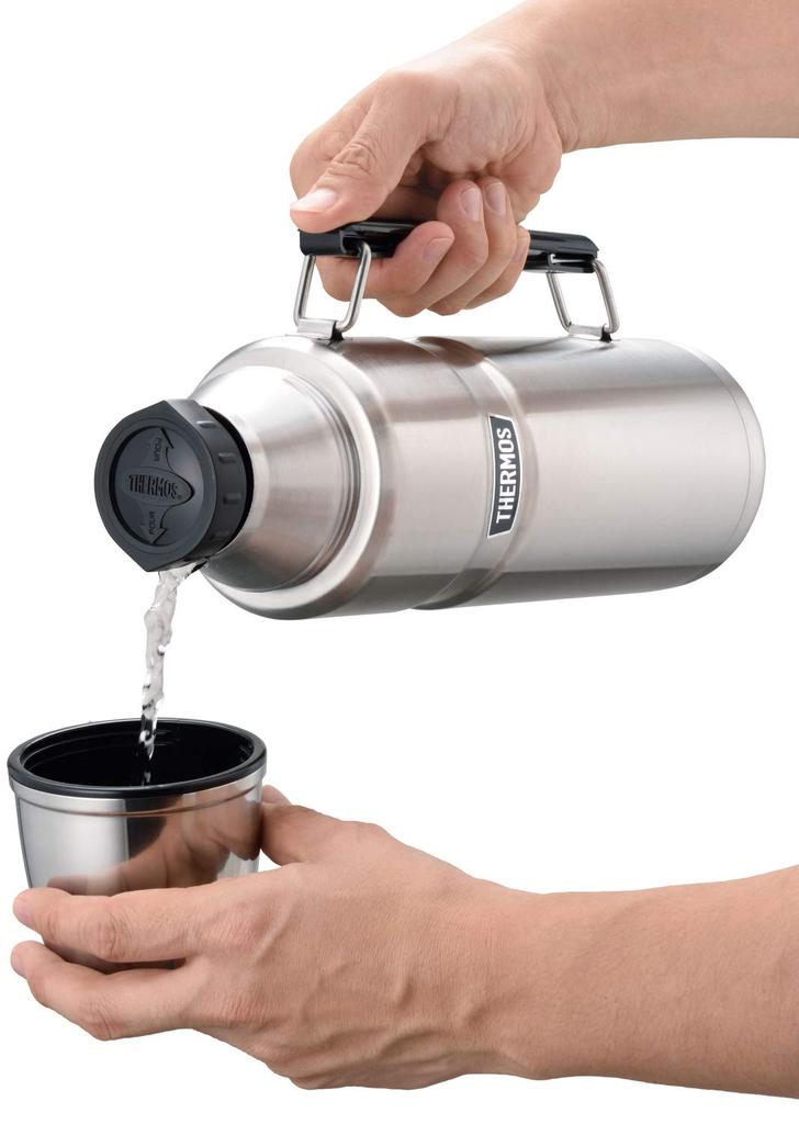 Thermos Outdoor Series Stainless Steel S Bottle, 1.2L, ROB-001