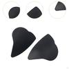2 -piece Mirror Lock Plates Replace The Reliable Assembly Cover of Hole Parapara