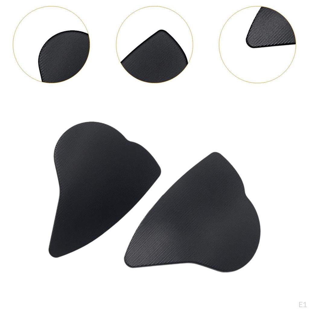 2 -piece Mirror Lock Plates Replace The Reliable Assembly Cover of Hole Parapara
