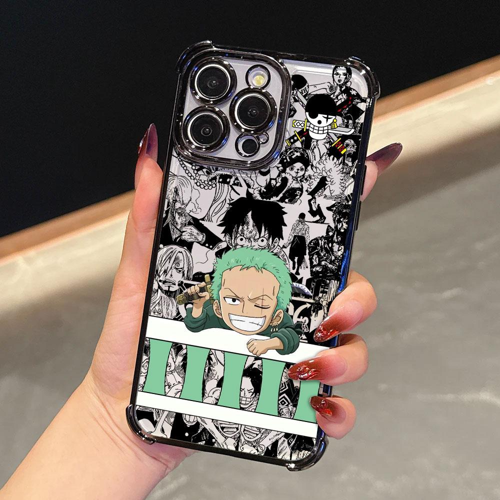 

Аниме One P-Pieces Зоро Шанкс Чехол Для iPhone 17 Pro 16 15 14 13 12 11 Pro Max Чехол 17 Plus 17E 16E 17Air Силиконовый Чехол для Телефона iPhone 11Pro Max