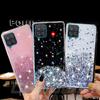 Case For Samsung Galaxy A12 A42 A52 Fashion Glitter Stars Soft Phone Cases For Samsung A21S A51 A71 A01 A11 A31 A41 A 12 5G Shining Silicone Cover