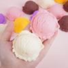5PCS Simulation Ice Cream Ball Model Fake Sweet Cone Dessert Shop Lifelike Decor Photography Props Display Fake Food Ornament