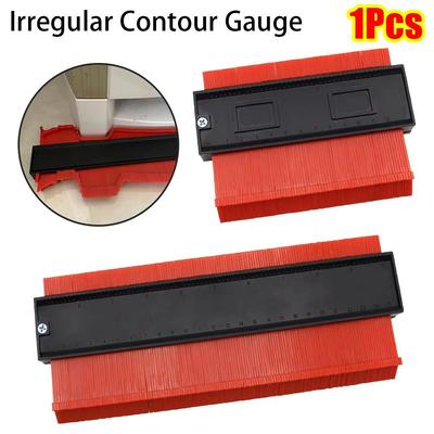 1Pcs Ruler Cutting Profile Ruler Woodworking Measuring Instrument Contour Duplicator  Tiles Tool