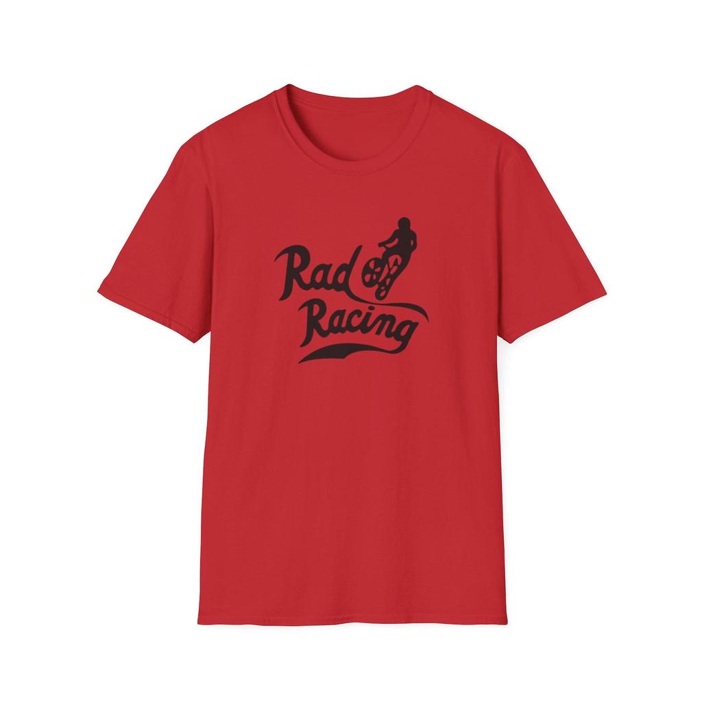 Rad Racing Shirt - Unisex Softstyle 80s Movie Rad T Shirt Oldschool Bmx 80's Bmx Rad Racing Shirt Rad Movie Bmx Inspired T Shirt