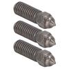 3Pcs Hardened Steel Nozzle 1.75mm 0.4mm M6 3D Printer Nozzle for K1 K1 Maximum for Anycubic Vyper