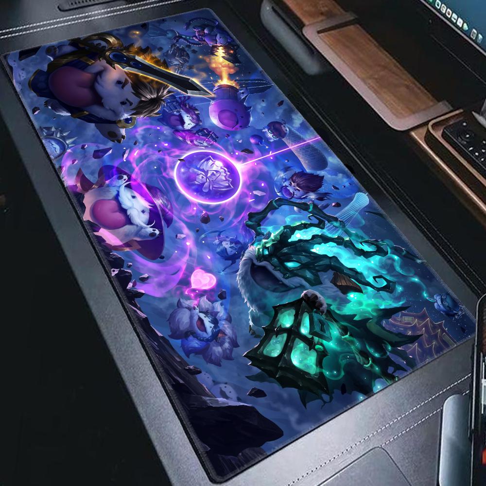 Xxl Antislip Office Gaming Keyboard Pad Thickened Large Mouse Pad Lleague Of Legend Hybxaxc Gaming Computer Big Desk Mat