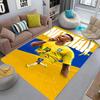 Brazilian Football Glory carpet Living room and bedroom mats printing Protective pad Room Office chair cushion