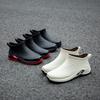 Popular Men's Rain Boots New Waterproof Low Top Rain Boots Lightweight and Non Slip Men's Shoe Versatile Casual Shoe