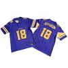 Vintage Viking Football Jersey Retro Embroidered Team Sports Uniform Men Women Rugby Training Wear