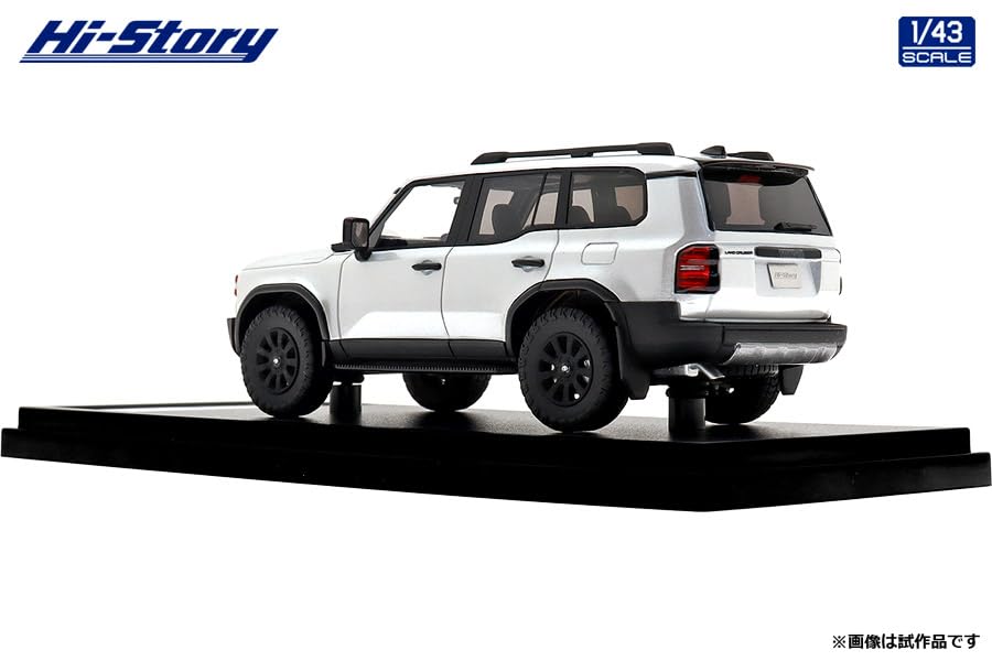 INTERALLIED Hi Story Scale Toyota LANDCRUISER 250 ZX Eerste Editie Platinum White Pearl Mica Afgewerkt Model HS510WH 1/43 (2024)