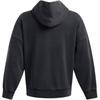 Under Armour Icon Solid Color Hooded Fashion Pullover Fleece Sweatshirt Men Sweatshirt Black 1386552-001