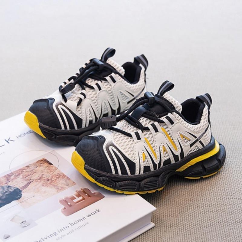 Girls Lightweight Running Shoes Spring Autumn Kids Soft‑Sole Sneakers Fashion Dad Shoes for Big Girls