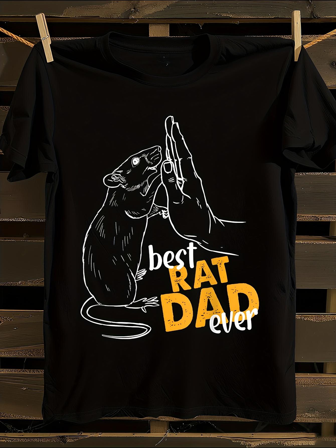 Funny Best Rat Dad Ever T-shirt S