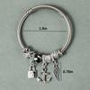 Cross border fashion creative multi-element fruit pineapple adjustable bracelet alloy bracelet accessories