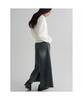 Denim Maxi Skirt Sky Blue