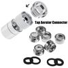 Tap Aerator Connector Kitchen Faucet Metal Outside Inside Thread Water Saving Adaptor 16/18/20/22/24/28/mm To 22mm with Gasket