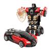 Inertial Impact Deformation Robot Toy - Transforming Collision Car for Kids