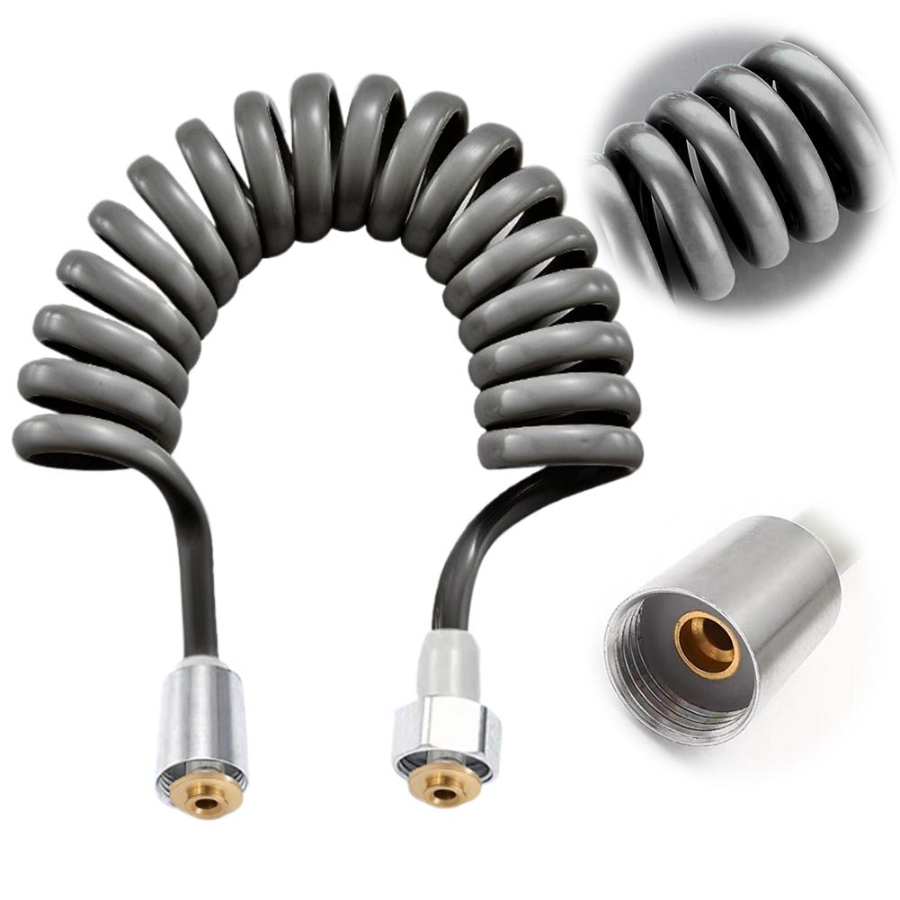 2/3/5M Spring Shower Hose Anti-Wrap Water Hose Telephone Line Spring Flexible Water Pipe for Bathroom Water Toilet Bidet Sprayer