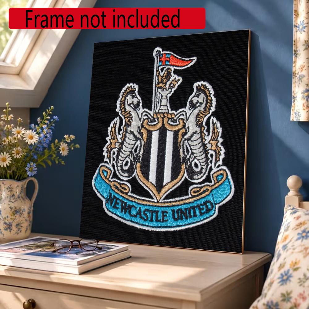 Newcastle 5D Diy Diamond Painting Round Diamond Mosaic Suitable For Beginners Diamond Painting Rhinestones Gift Frameless