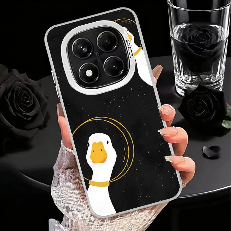 Funny Cartoon Goose Game Shockproof Phone Case for Xiaomi Redmi Note 15 14 13 12 Pro Plus 11 11S 11T 5G Cover Anti Fall Fundas