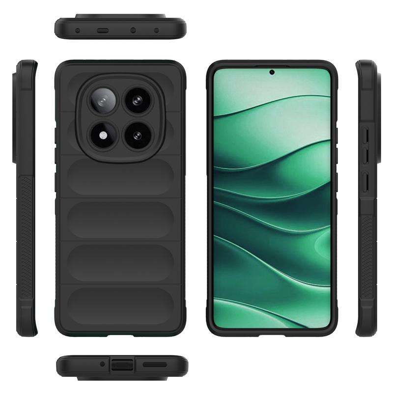 Shockproof Phone Case For Xiaomi Poco X7 Case Anti-Slip Silicone Back Cover For Poco X7 Case For Poco X7 5G Protective Soft Case