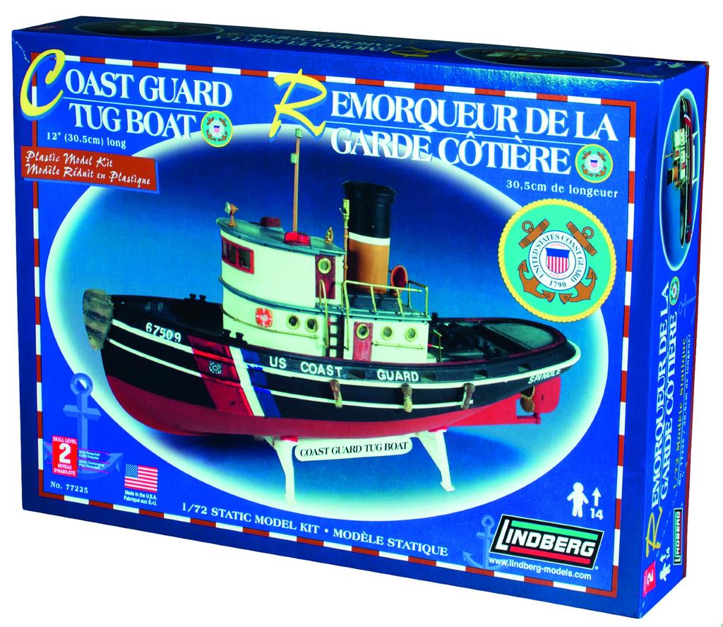 Platz Coast Guard Tugboat Plastic Model LN77225 1/72