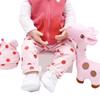 BZDOLL 60cm 24inch Soft Vinyl Reborn Baby Doll Toys Like Real Bebe Princess Toddler Birthday Gift Fashion Birthday Present Girls